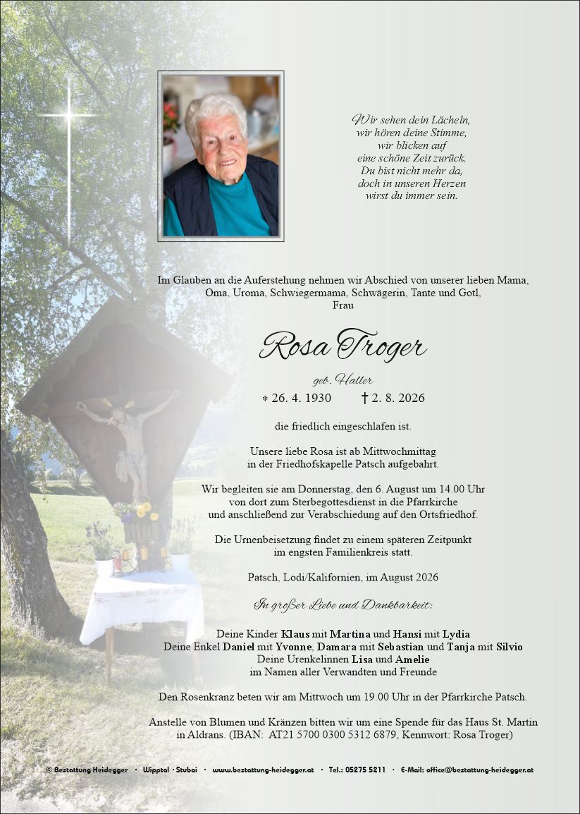 Rosa Troger